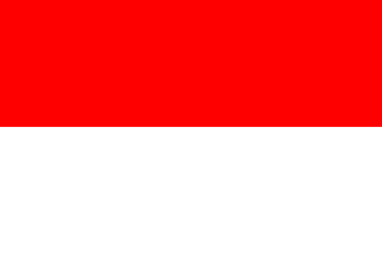 Flag of อินโดนีเซีย (Indonesia)