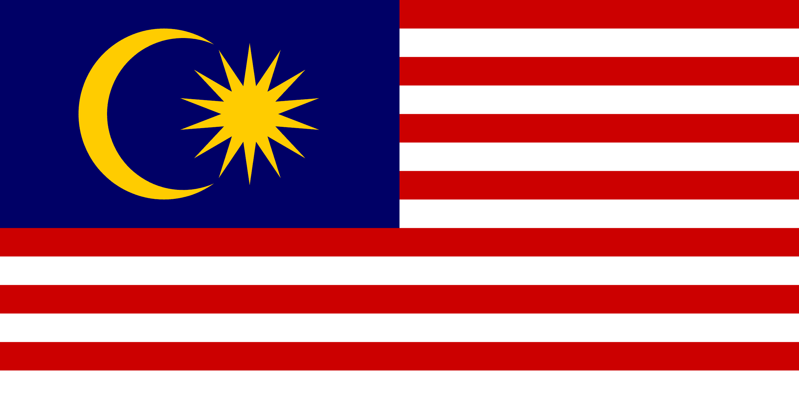 Flag of มาเลเซีย (Malaysia)