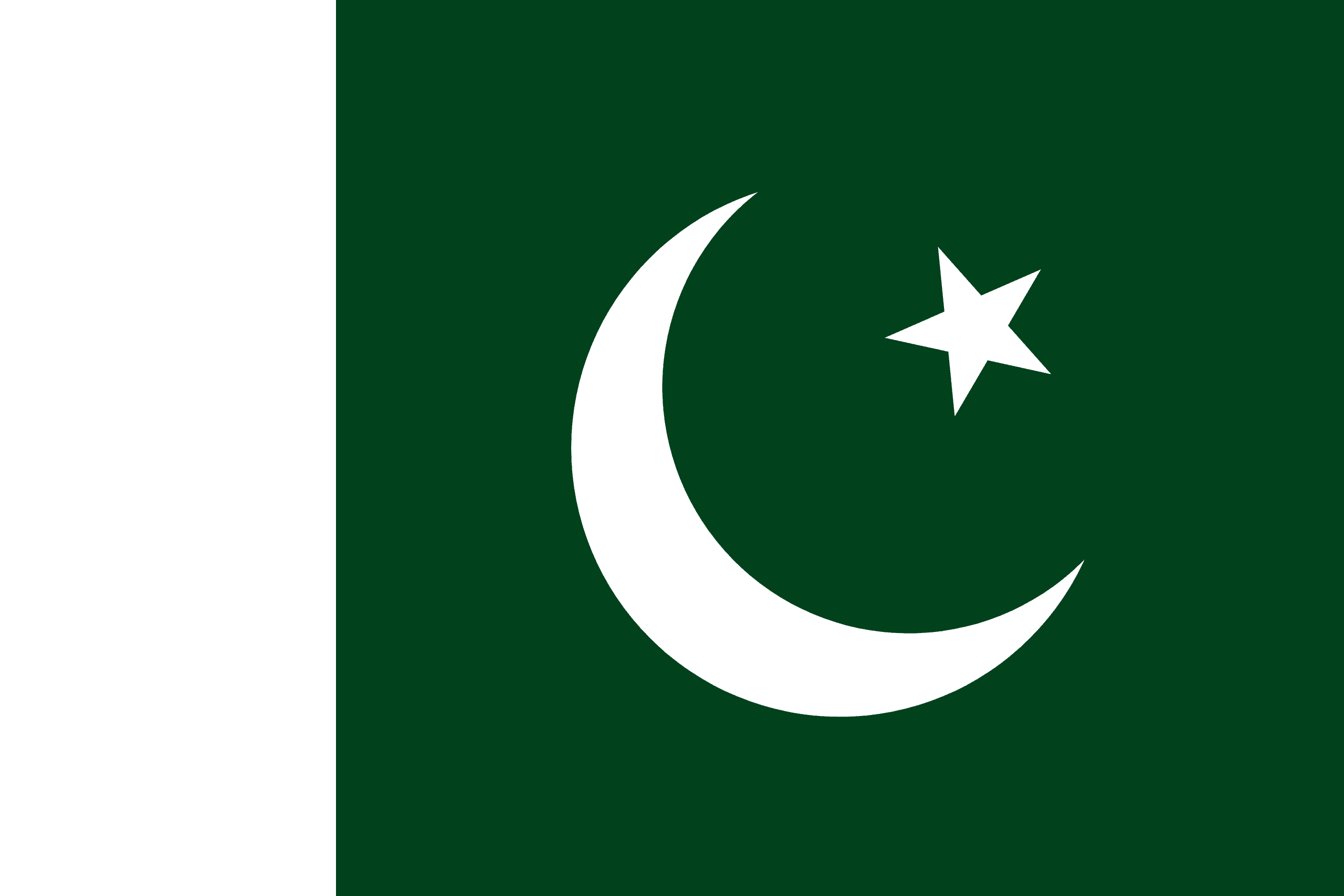 Flag of ปากีสถาน (Pakistan)