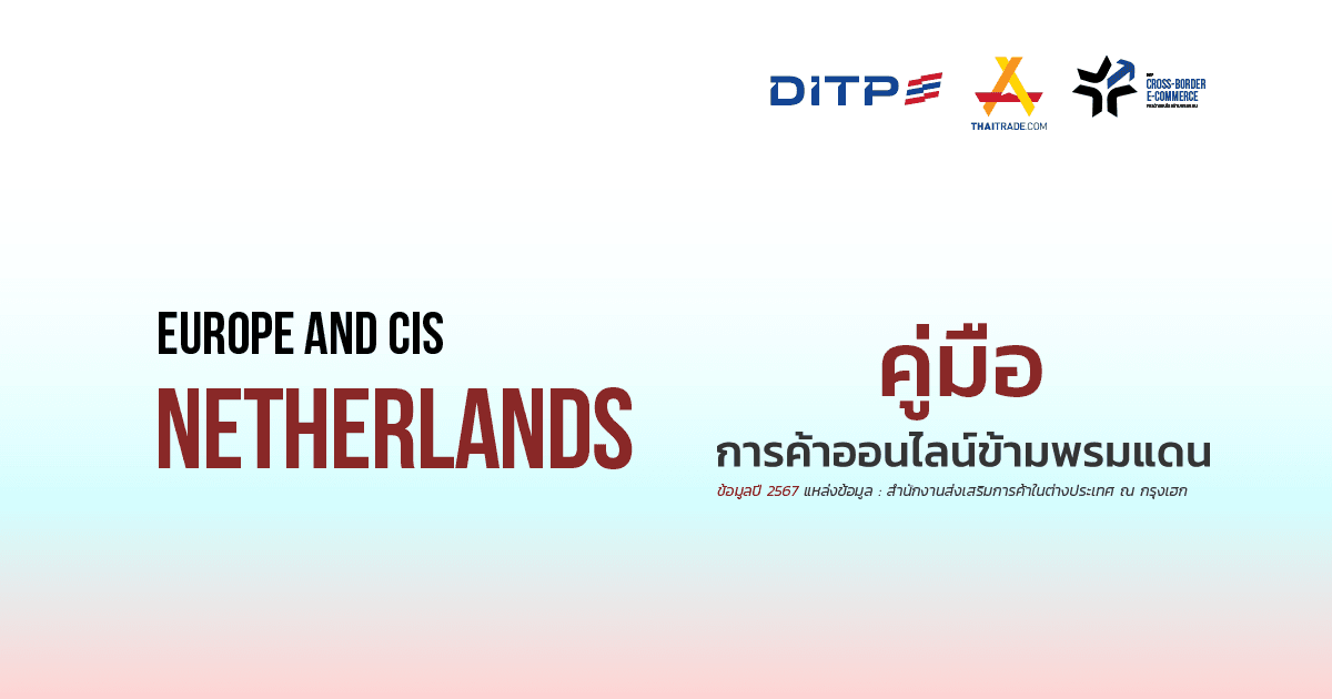 คู่มือการค้าออนไลน์ข้ามพรมแดน ประเทศเนเธอแลนด์