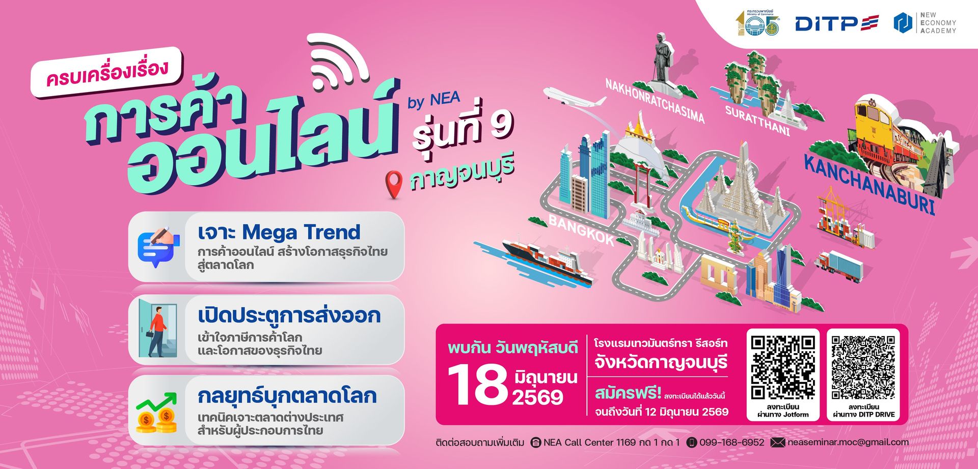 กิจกรรมโครงการครบเครื่องเรื่องการค้าออนไลน์ รุ่นที่ 9