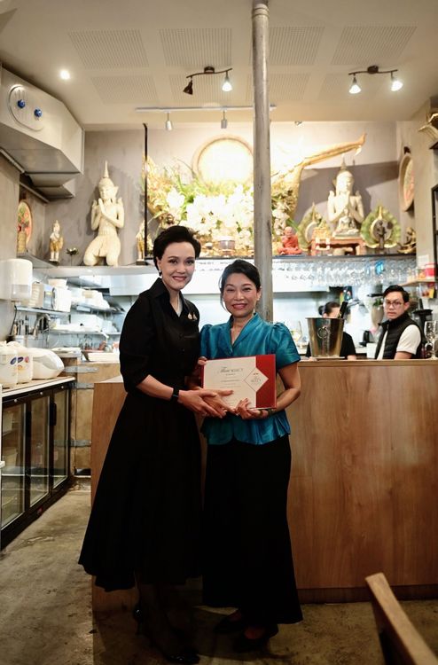 “ศุภจี”เยือน “Paya Thai” ร้าน Thai SELECT ชื่อดังกลางปารีส หนุนภาพลักษณ์อาหารไทยคุณภาพ  ผลักดันซอฟต์พาวเวอร์อาหารไทยสู่ตลาดโลก