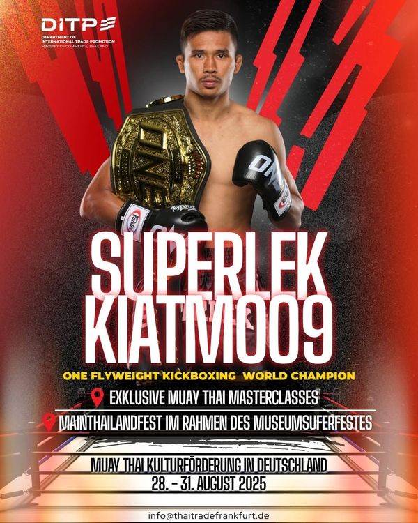 Superlek Kiatmoo9 in Deutschland