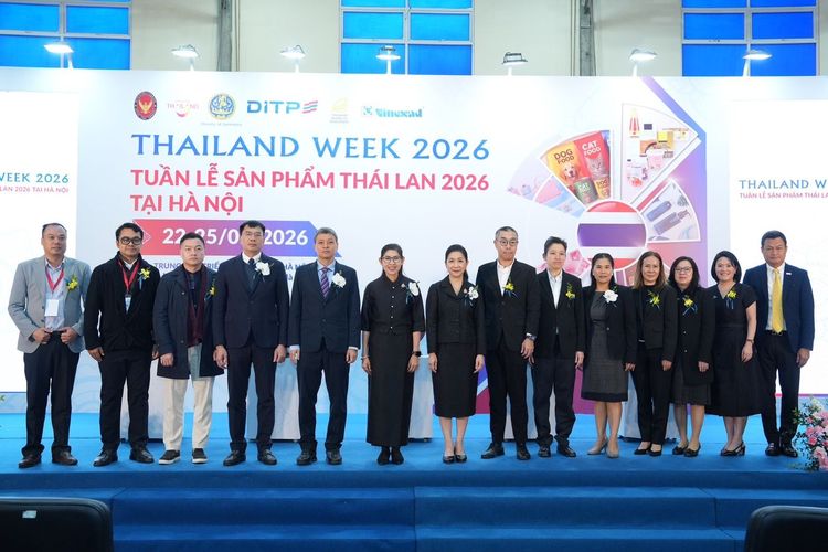DITP นำทัพผู้ประกอบการไทย-ผู้นำเข้าเวียดนาม 118 ราย จับคู่ธุรกิจ ขายสินค้าแม่และเด็ก-สินค้าศักยภาพสูง ในงาน Thailand Week 2026 ณ กรุงฮานอย สร้างมูลค่าส่งออก 100 ล้านบาทใน 1 ปี