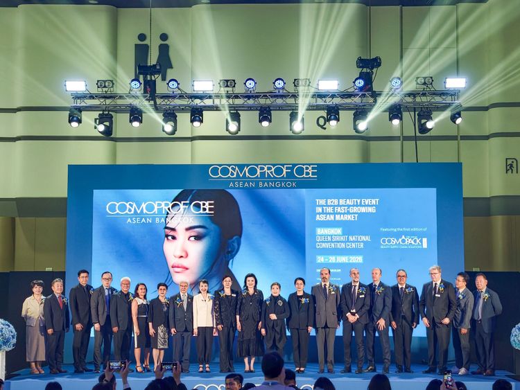 เริ่มแล้ว!งาน COSMOPROF CBE ASEAN 2026 ชูไทยสู่ศูนย์กลางอุตสาหกรรมความงามอาเซียน พร้อมเชื่อมผู้ประกอบการไทยสู่ตลาดโลก วันนี้- 26 มิ.ย. ณ ศูนย์การประชุมแห่งชาติสิริกิติ์