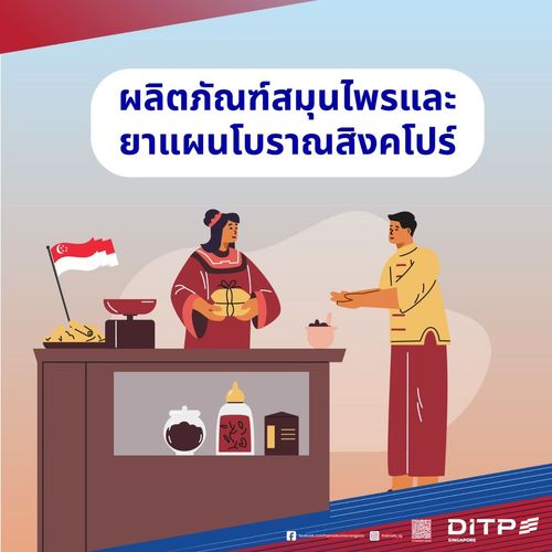 ผลิตภัณฑ์สมุนไพรและยาแผนโบราณสิงคโปร์
